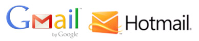 圖片:Gmail, Hotmail