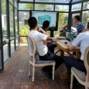 蘇州園區(qū)鄰里中心MAXHUB安裝現(xiàn)場